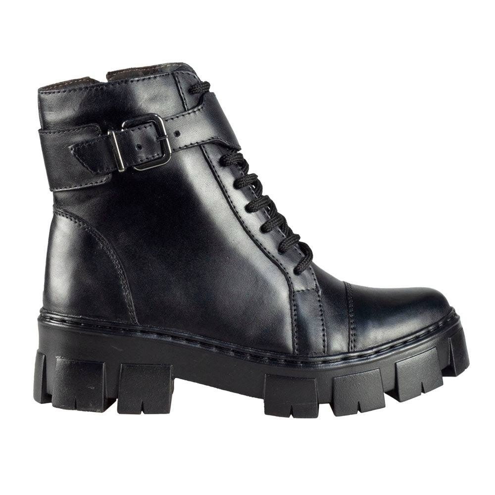 SANDRO MOSCOLONI SCARLET LEATHER LUG SOLE COMBAT MOTO BOOTS NWT SZ 8